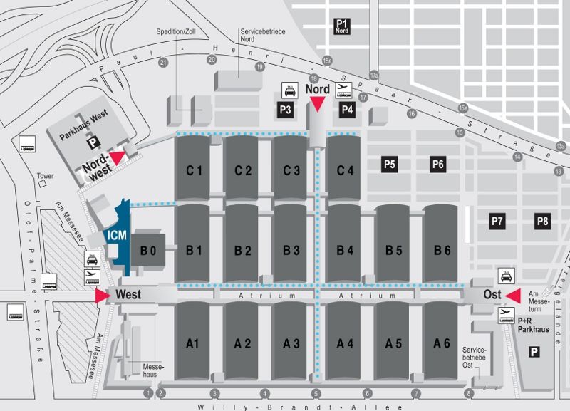 Hallenplan